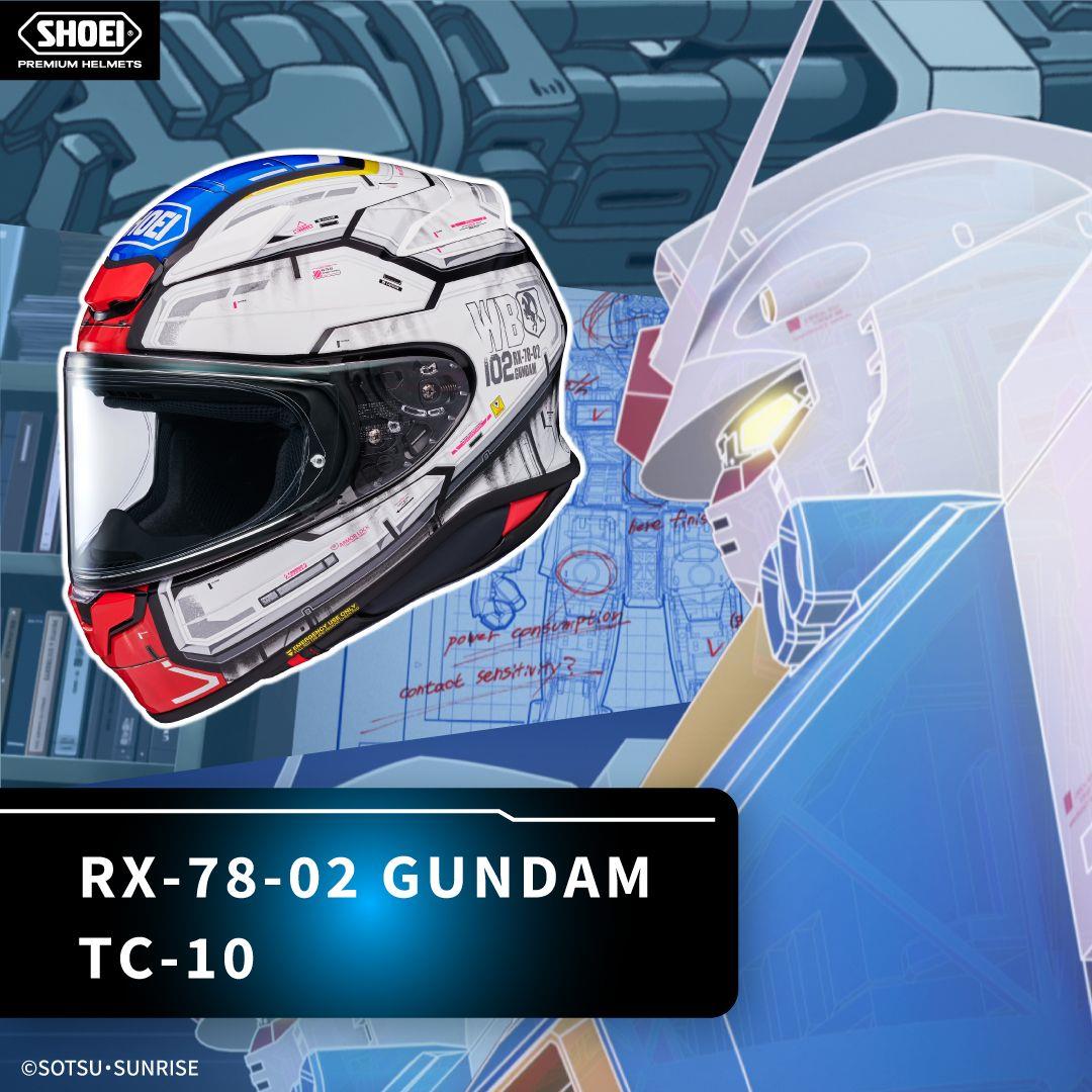 【限量預購】SHOEI Z8 RX-78-02 GUNDAM TC-10 鋼彈聯名款 全罩式安全帽【訂金5000元，尾款16000元】【預購前請先詳閱預購說明】