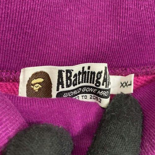 A BATHING APE 紫色 レインコート 新品 2XL $_57.JPG?set_id=880000500F