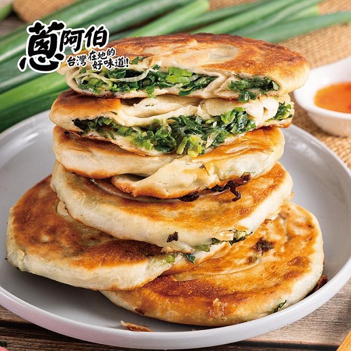 【蔥阿伯】三星蔥胖胖捲餅(600g)