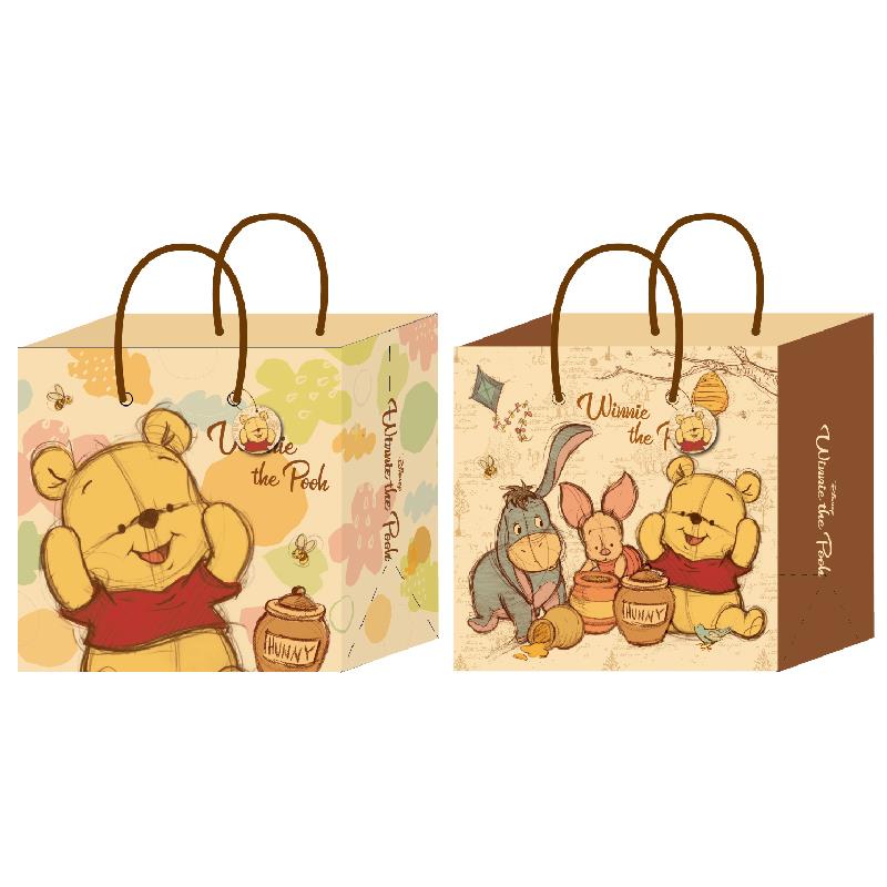 迪士尼Disney 小熊維尼 迷你手提禮物袋-維尼/好朋友