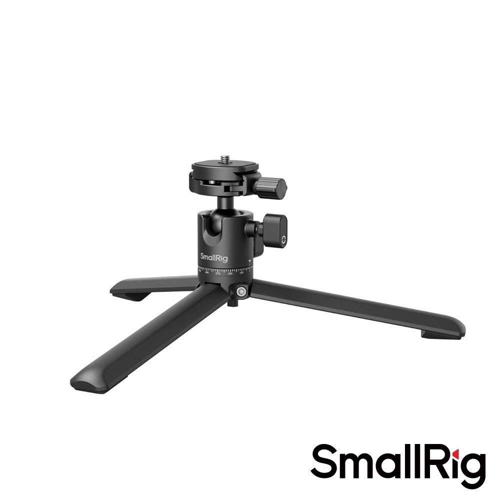 【預購】【SmallRig】4630 金屬桌上型三腳架 Arca 快裝板和全景雲台 公司貨