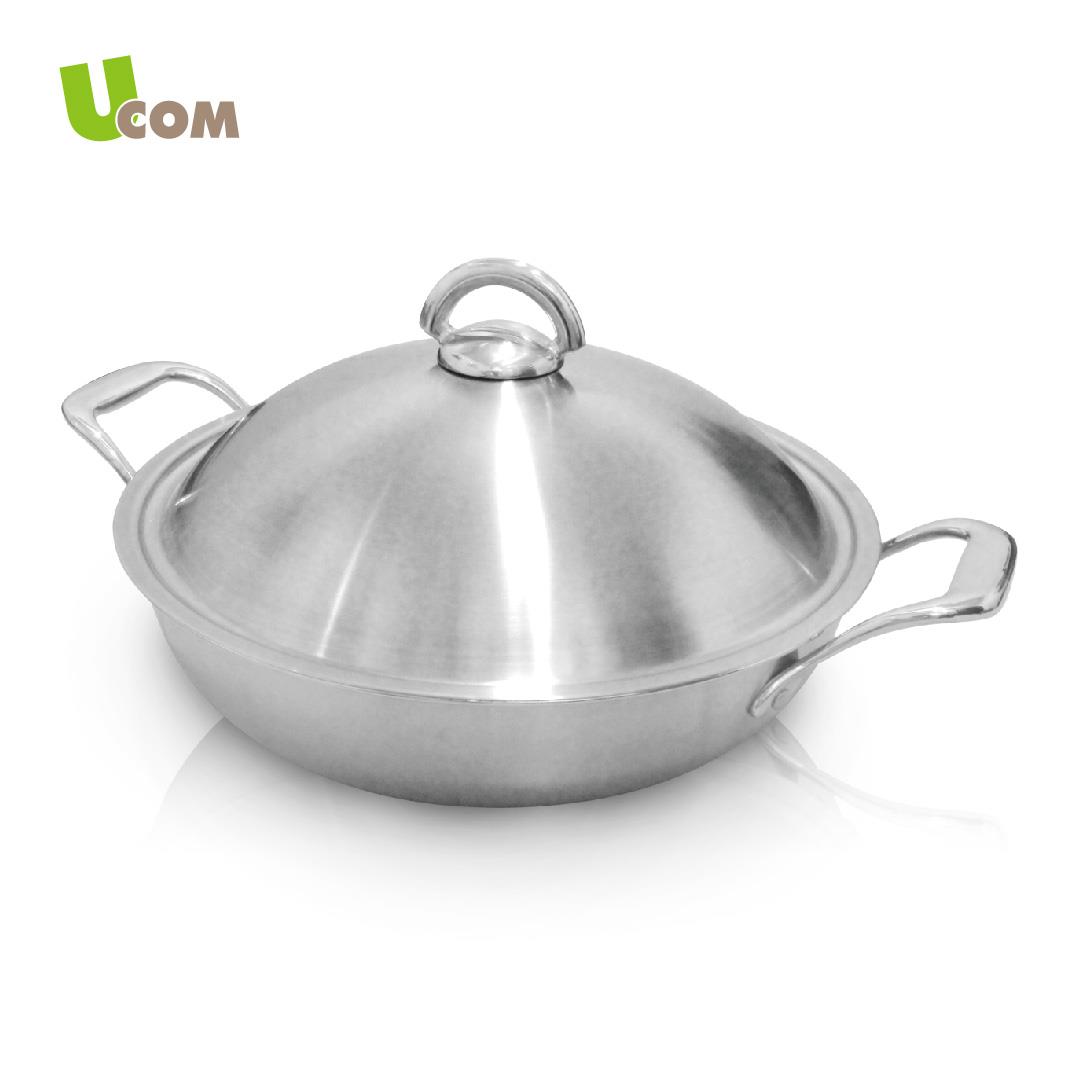 UCOM 新都會多層複合炒鍋40cm