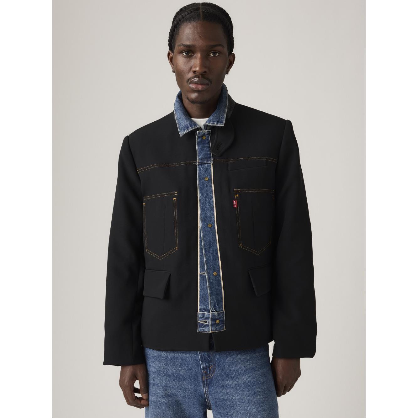 Levi’s® X Sacai  雙面 丹寧 x 馬提拉塞斜紋外套 人氣新品