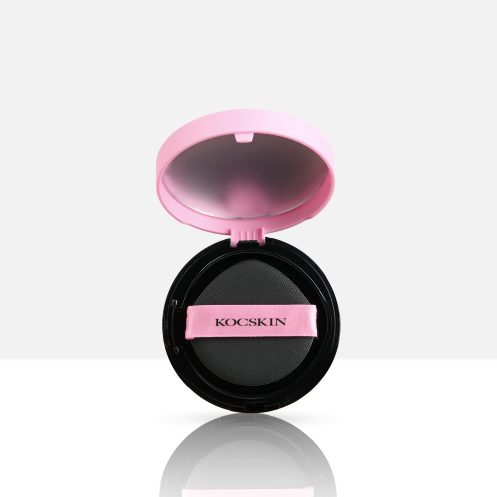 【2025全新升級】KOCSKIN晶燦白皙氣墊粉餅自然色15g( 單一色號，白皙、健康膚色皆可使用SPF45 PA⭐️⭐️⭐️ 物理防曬，一拍即完妝）