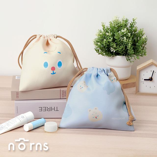 NonoBear束口袋  Norns OriginaL Design Nono熊 隨身收納袋 束口收納包