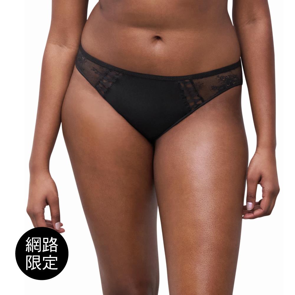 5折起【Chantelle Pulp】三角內褲>XS-M>黑色(22NA0_011)【Poison】