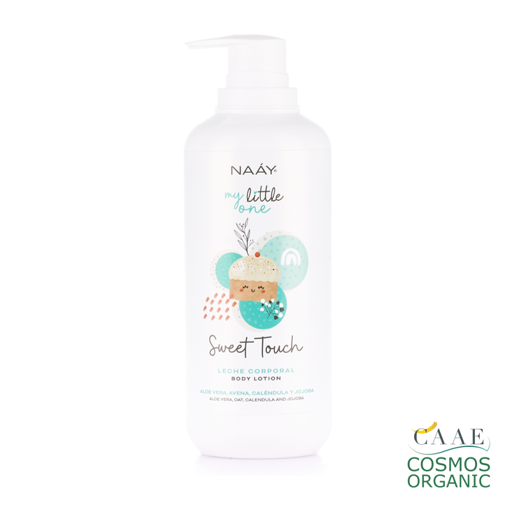 【新手爸媽推薦】NAÁY娜苡植萃 西班牙BABY 無味純淨保濕身體乳 500 ml(效期2026/11/30)
