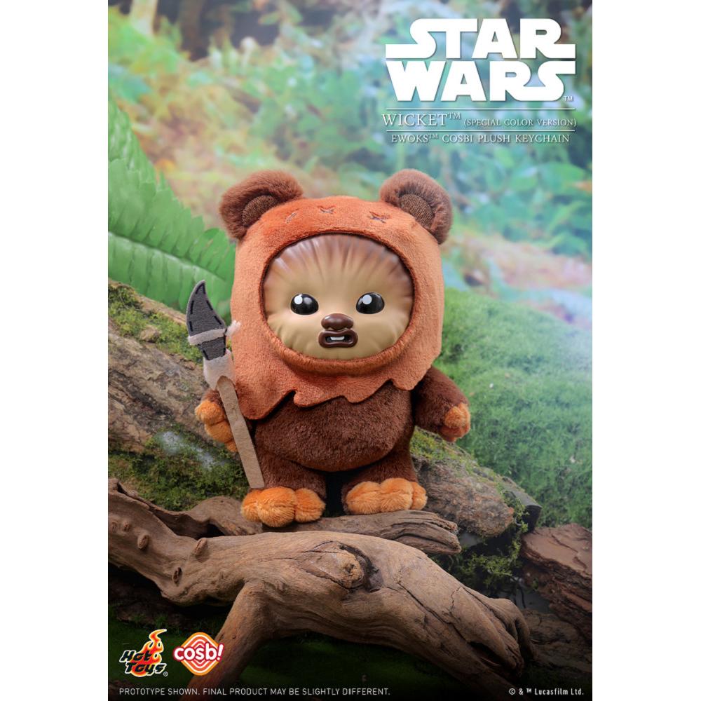 限定］Cosbi Plush Keychain Ewoks WICKET