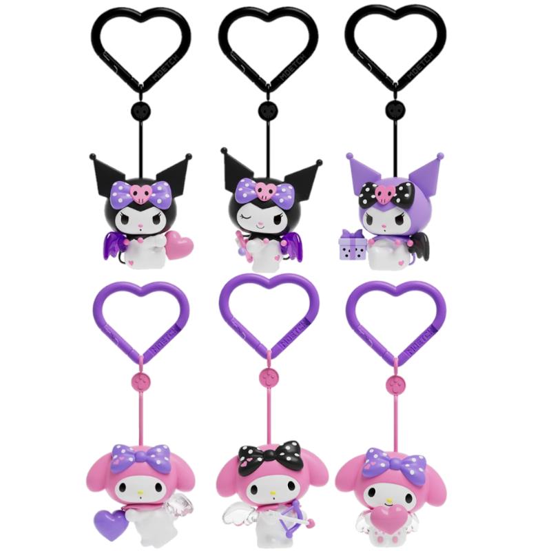 三麗鷗Sanrio 酷洛米&美樂蒂 見習愛神系列 萌動樂 掛件 盲盒(隨機出貨)