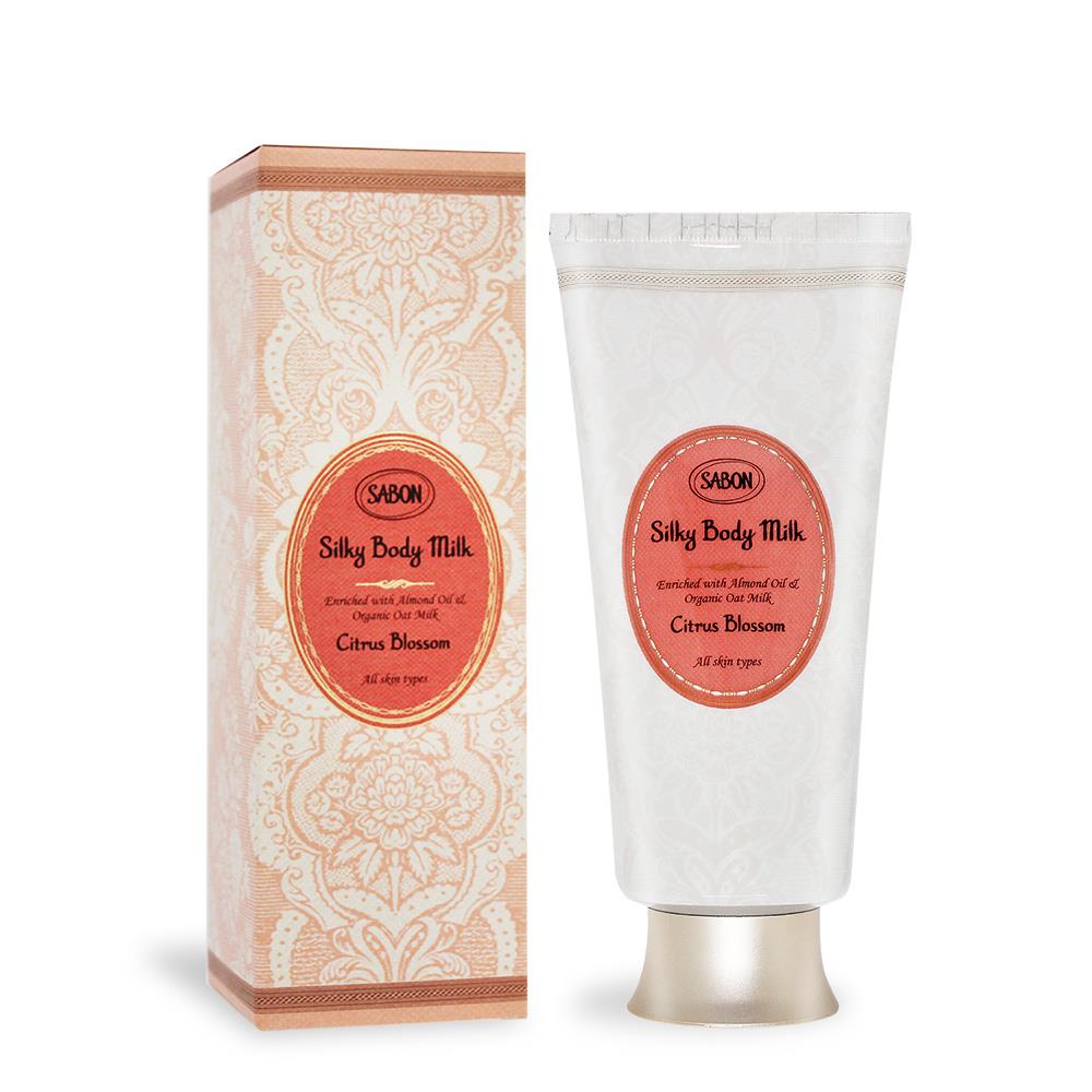 【SABON】橙花漫舞絲綢身體乳液((200ml)(管裝)-國際航空版)