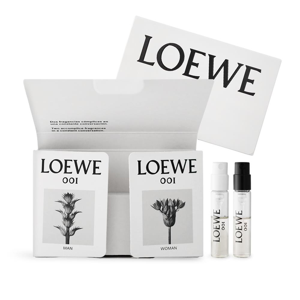 【LOEWE】001淡香精套組[男性 女性]((1.5mlX2)-專櫃公司貨)