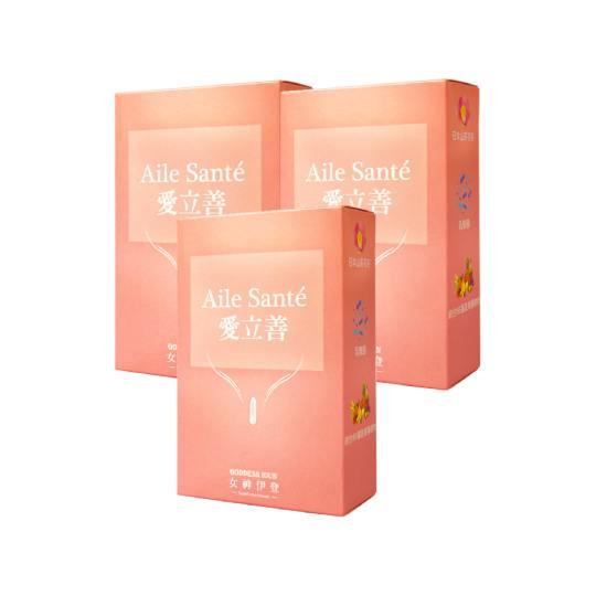 優惠價【Goddess Idun女神伊登】Aile Sante愛立善速孅膠囊(30粒/盒)x3盒組