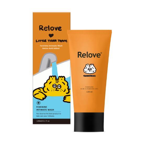 【Relove】小虎聯名私密胺基酸潔淨凝露120ML-依蘭英國梨(私密處洗劑)