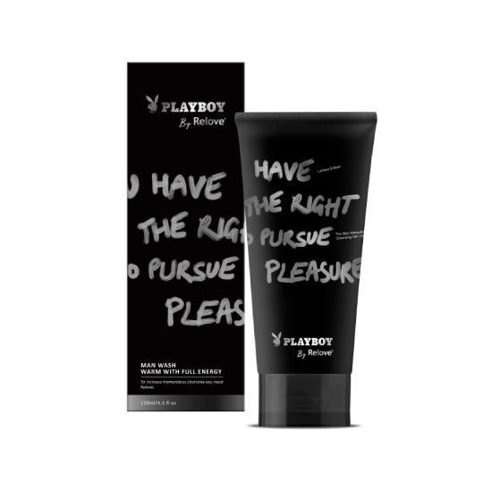 【Relove】PLAYBOY聯名男性私密清潔凝露-檀香琥珀香120ML