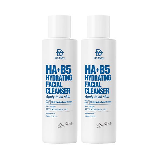 【Dr. May】醫美年中慶-美博士玻尿酸B5三合一潔顏乳(150ml)x2(買1送1) *不適用折價券