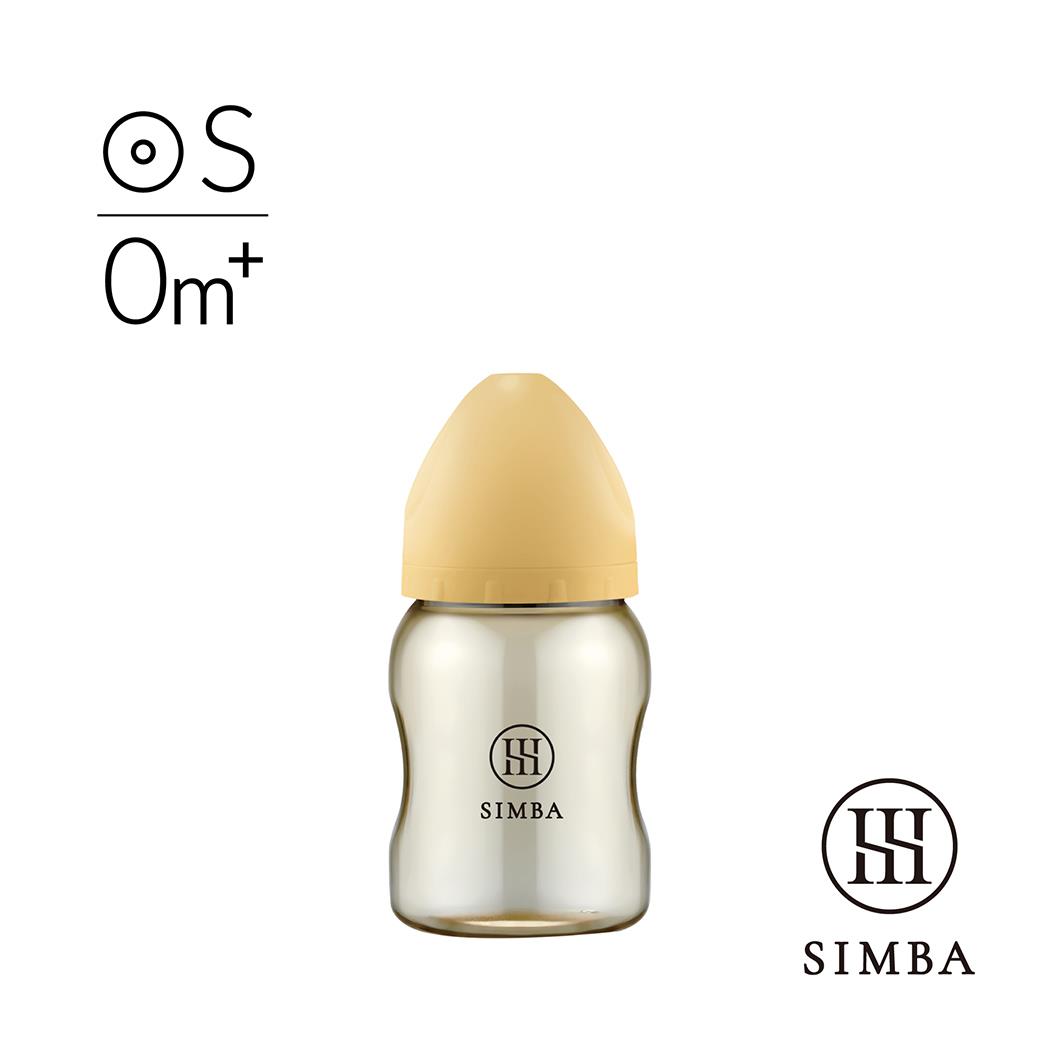 【新色登場】小獅王辛巴 蘊蜜鉑金PPSU寬口防脹氣奶瓶200ml(旦黃)-新生適用