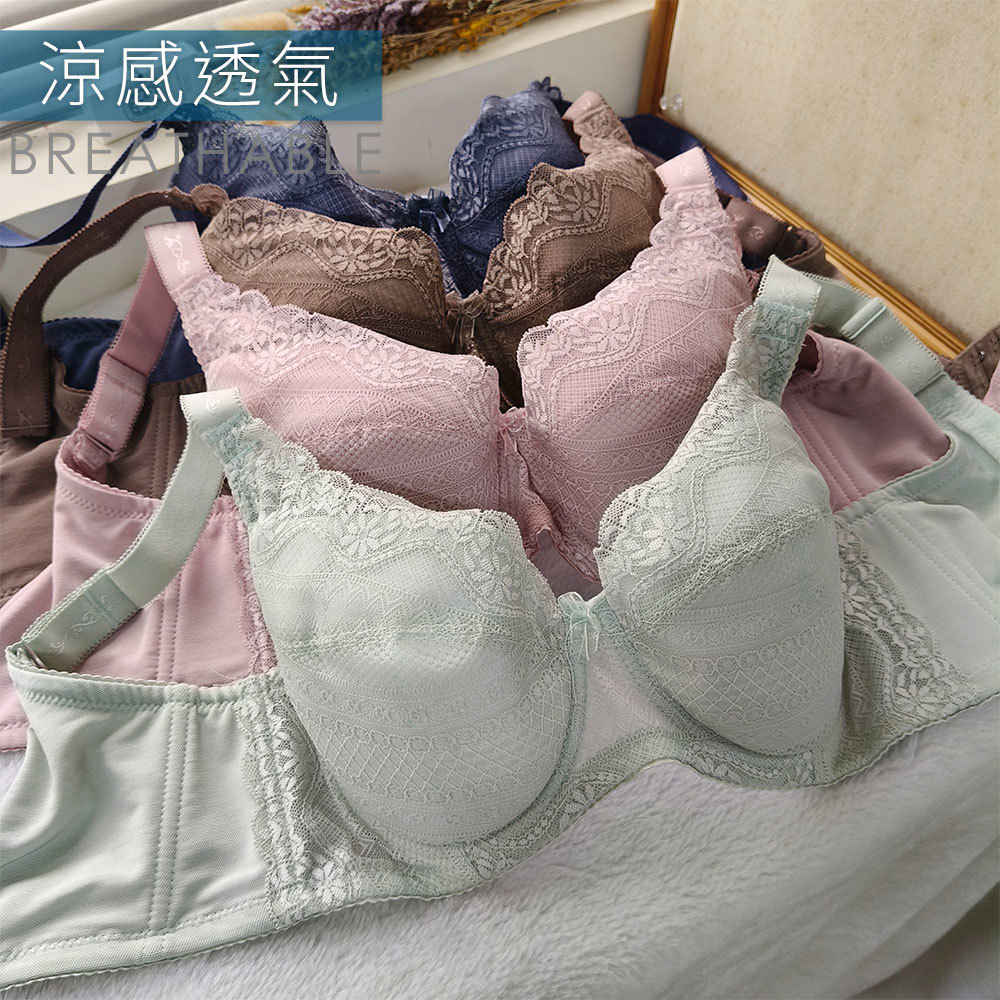 【新品搶先購】6月JUNE 親膚穩定包覆深V款 (C-G/4色)