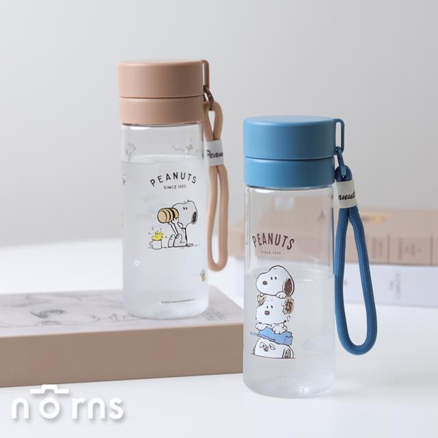 Peanuts史努比 Tritan透明水壺550ml｜Norns Original Design Snoopy BPA FREE隨身水瓶