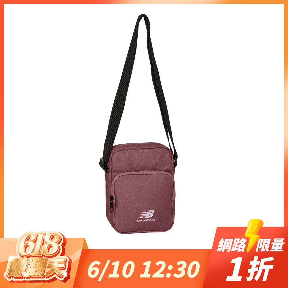 【618賺翻天-閃購1折起】網路限定-New Balance  直式側背包#酒紅 LAB23124-LIE