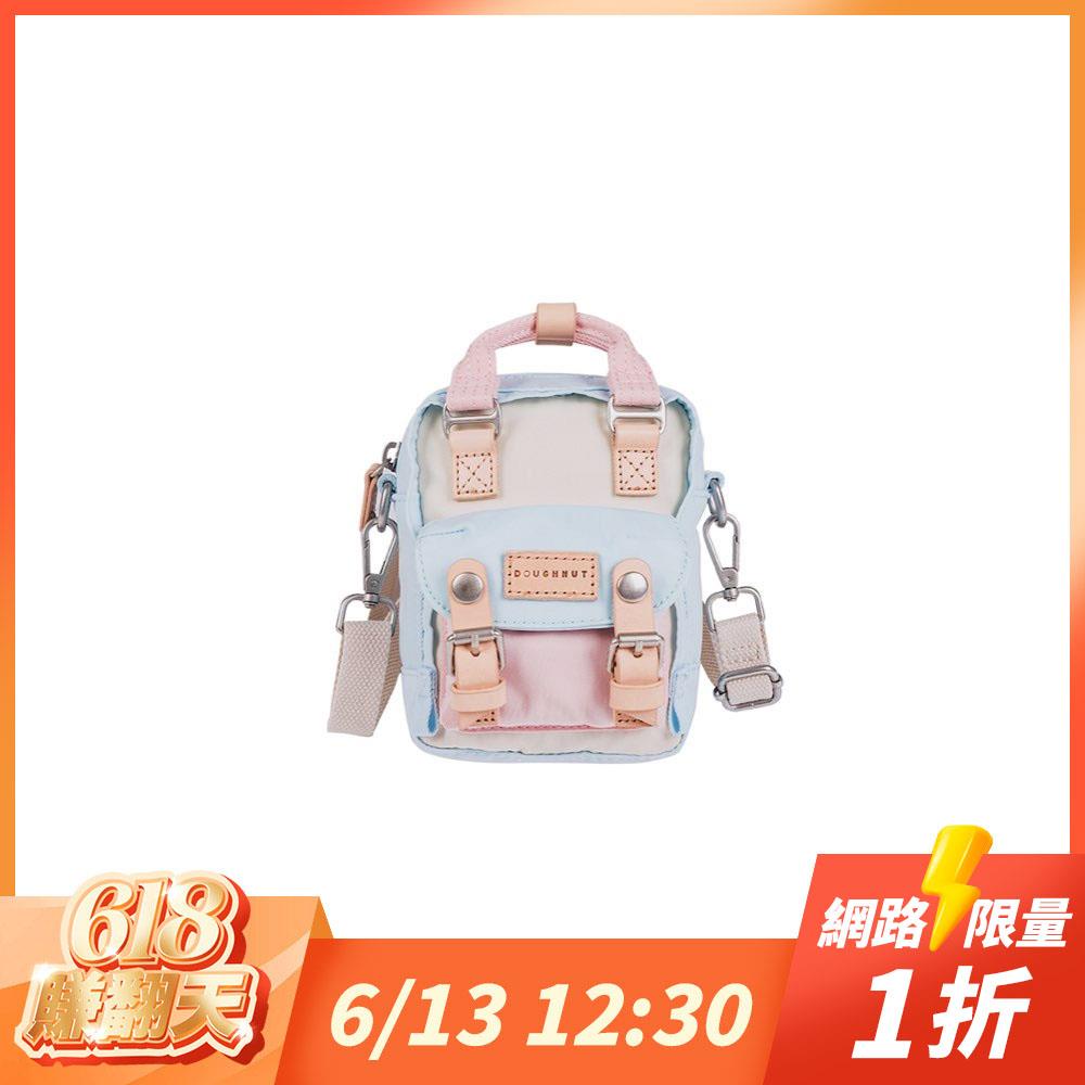 【618賺翻天-閃購1折起】網路限定-DOUGHNUT  Macaroon Tiny - Macaroon Tiny Classic 6.5＂忌廉 x 冰藍 x 櫻花