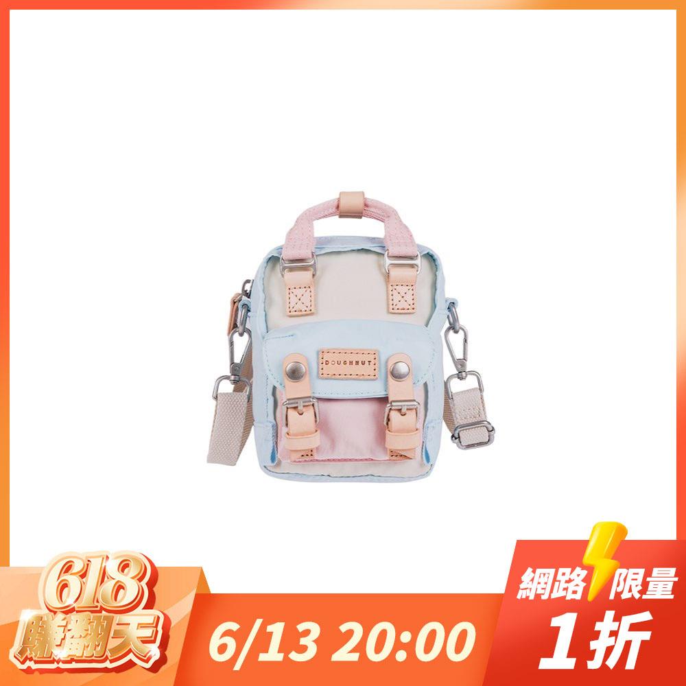 【618賺翻天-閃購1折起】網路限定-DOUGHNUT  Macaroon Tiny - Macaroon Tiny Classic 6.5＂忌廉 x 冰藍 x 櫻花