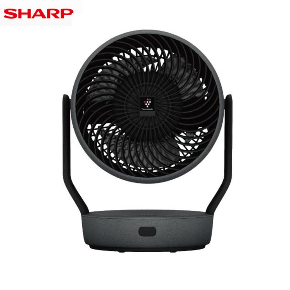 【SHARP】夏普-森呼吸除菌離子清淨循環扇((星曜黑)PK-18S02T-B)