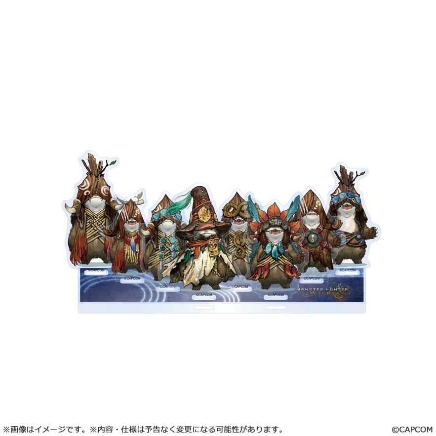 【預購】【CAPCOM】魔物獵人 荒野 壓克力立牌-莫利巴組合 -2025-10月預定