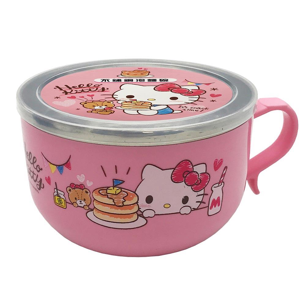 【HelloKitty】不鏽鋼泡麵碗950ml