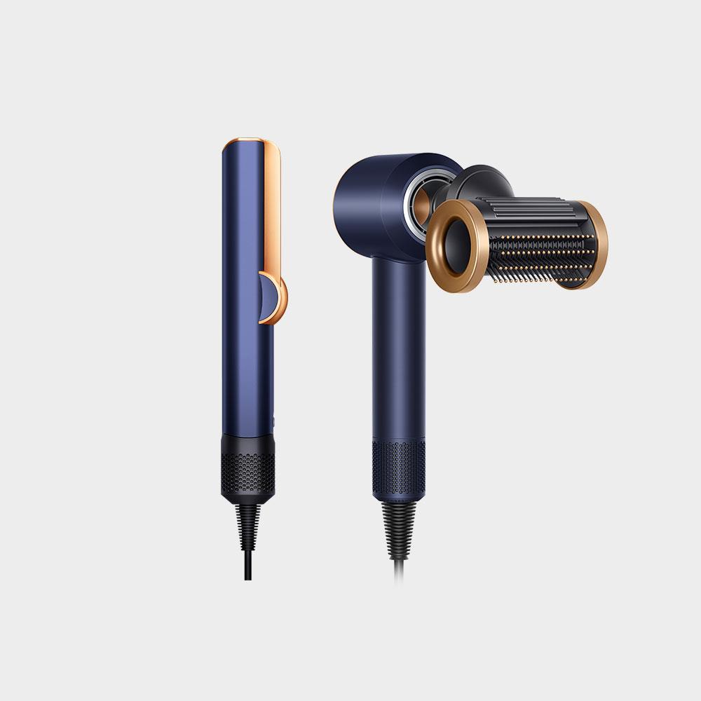 【1+1超值組】Dyson Supersonic™ 吹風機 HD15+HT01 二合一吹風直髮器 (普魯士藍)
