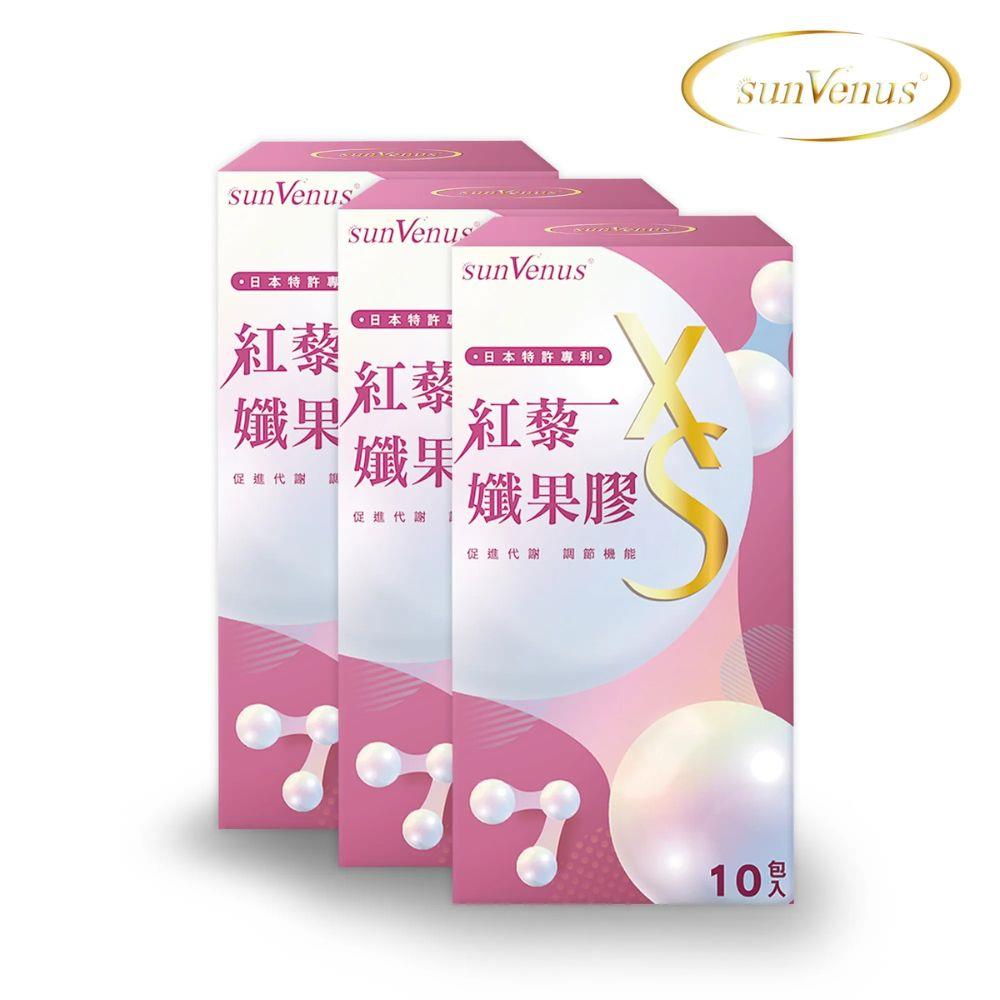 sunVenus紅藜孅果膠 3盒組
