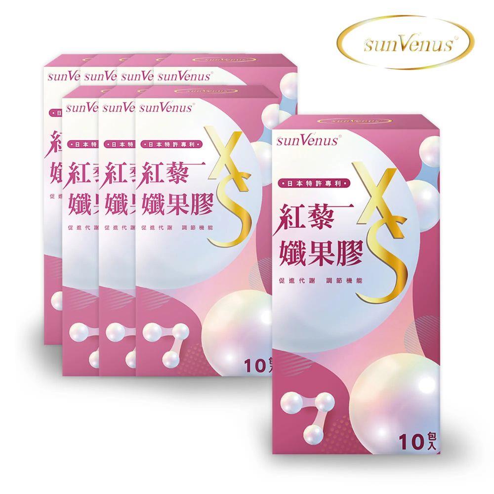 sunVenus紅藜孅果膠 8盒組