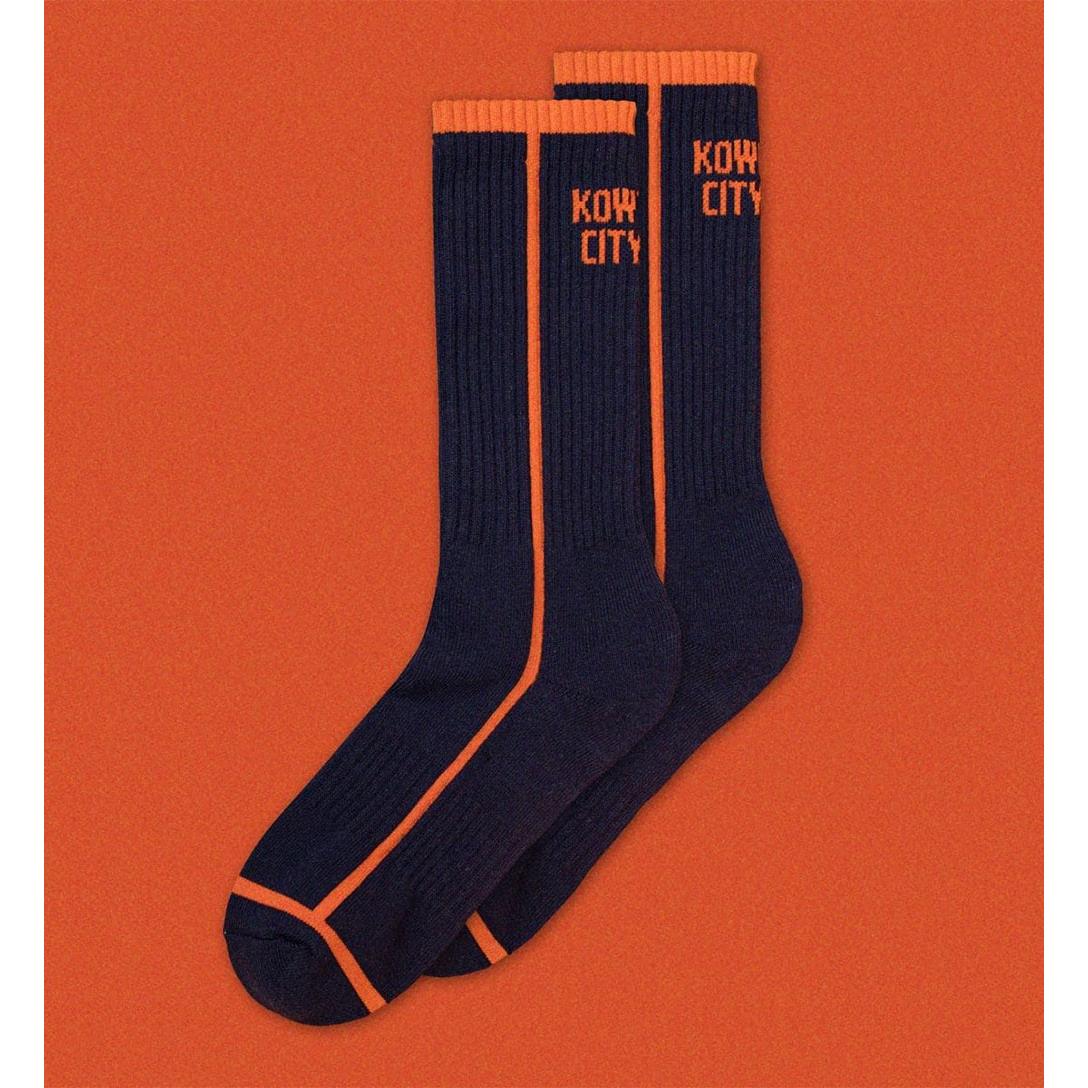 Kowloon City Boy ATHLETIC 系列長襪-海軍藍