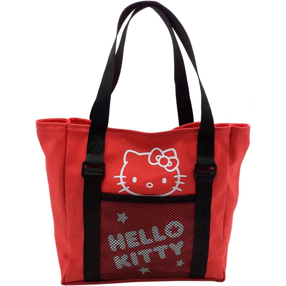【Hellokitty】網眼布多功能手提袋