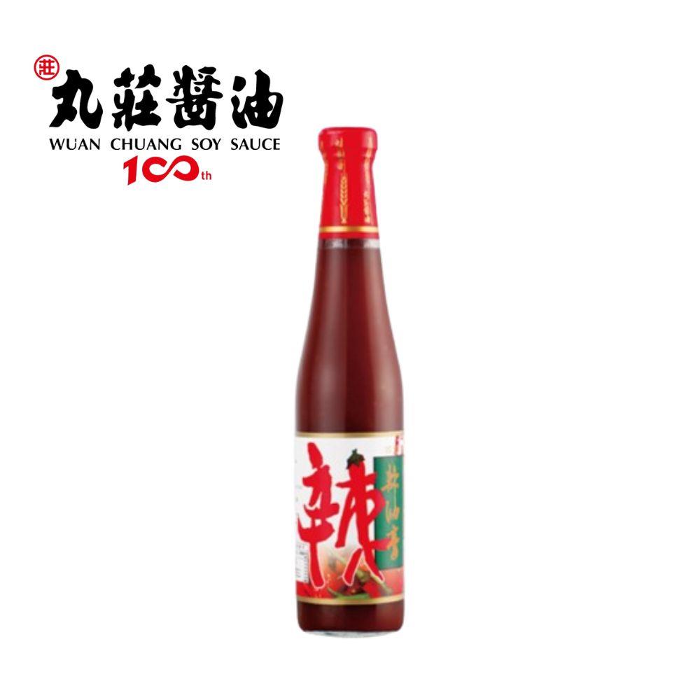 【丸莊醬油】冠品辣椒醬(500g/瓶)