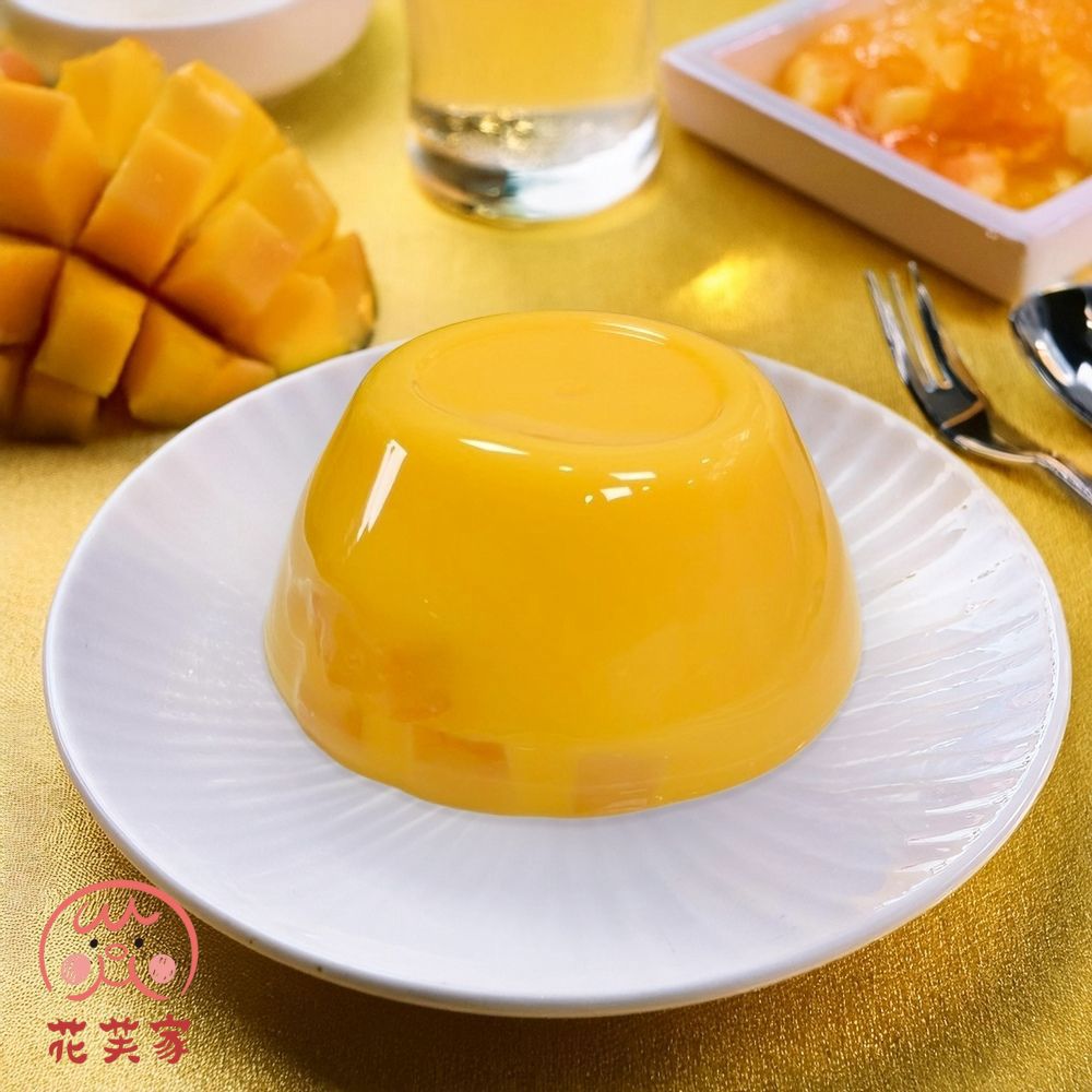 【花芙家】椰果芒果布丁(220g(110g*2杯)/盒)(效期至2026/01/04)