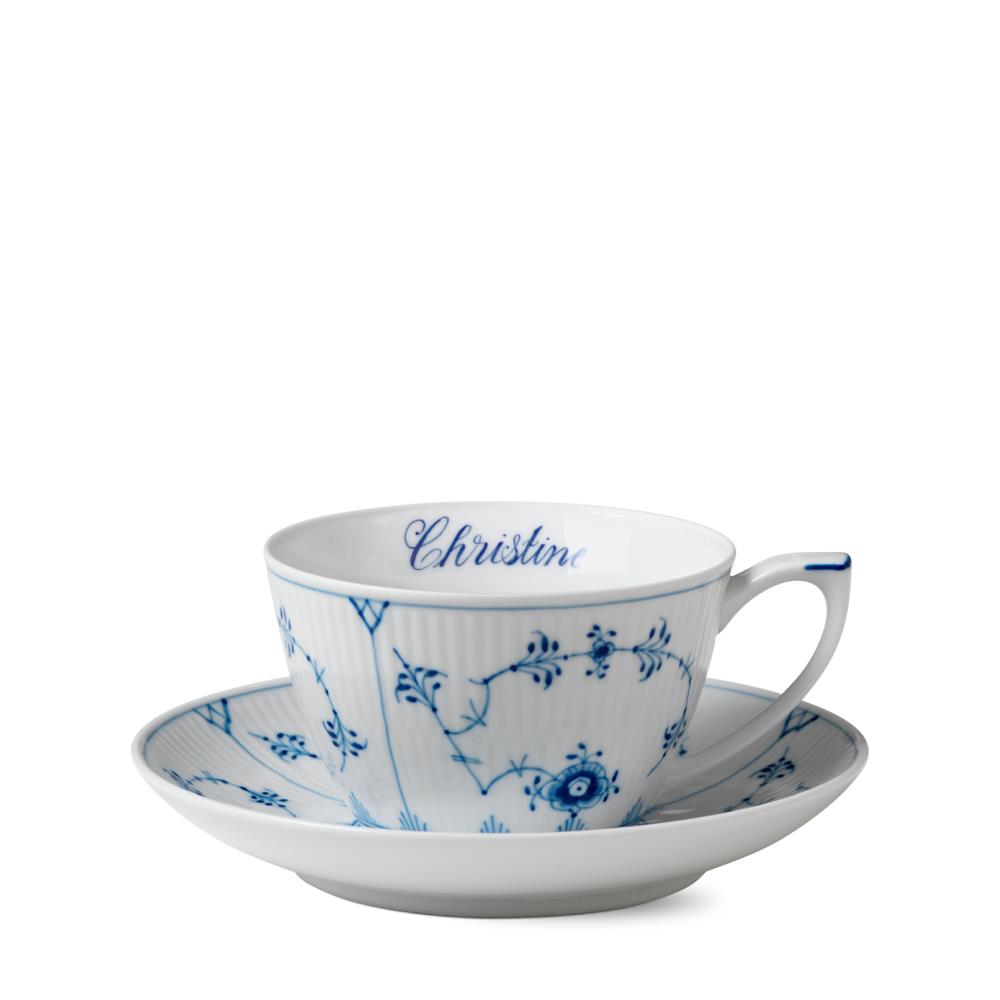 【專櫃限定 客製預購】Bespoke-平邊唐草萬用杯碟280ml