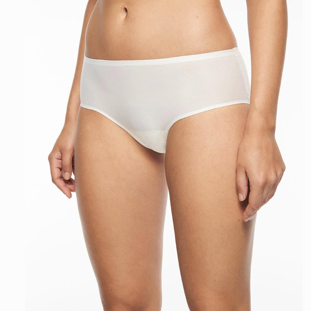 【Chantelle Lab】透氣涼感無痕四角內褲>象牙白(26440_035)【Soft Stretch】