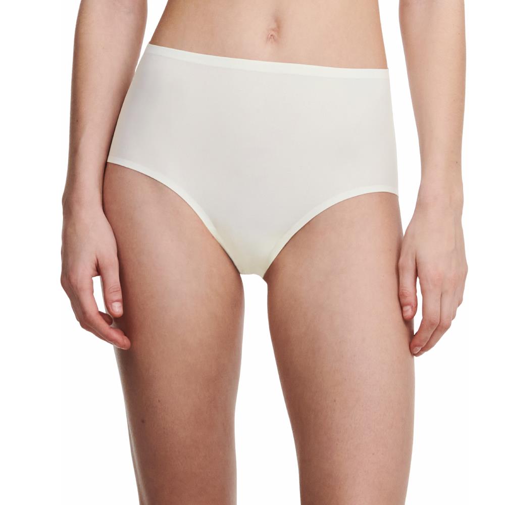 【Chantelle Lab】透氣涼感無痕高腰內褲>象牙白(26470_035)【Soft Stretch】