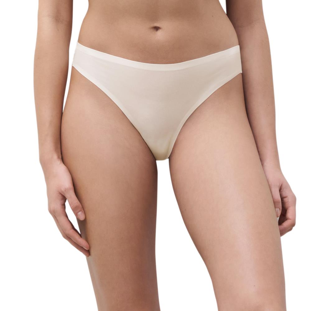 【Chantelle Lab】透氣涼感丁字內褲>F>象牙白(26490_035)【Soft Stretch】