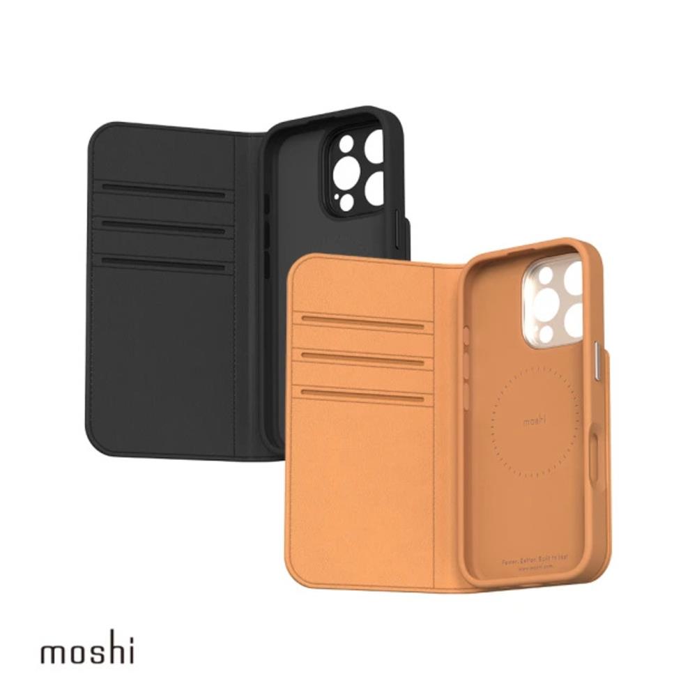 【Moshi】IP16磁吸可拆卡夾型皮套