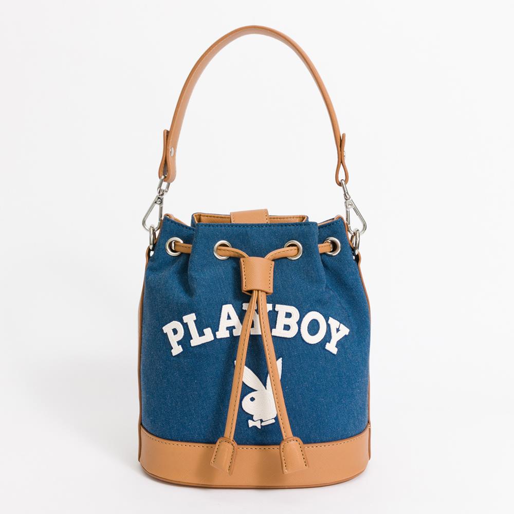 PLAYBOY-水桶包 Newtro系列 -藍色(541-1401-50-6)