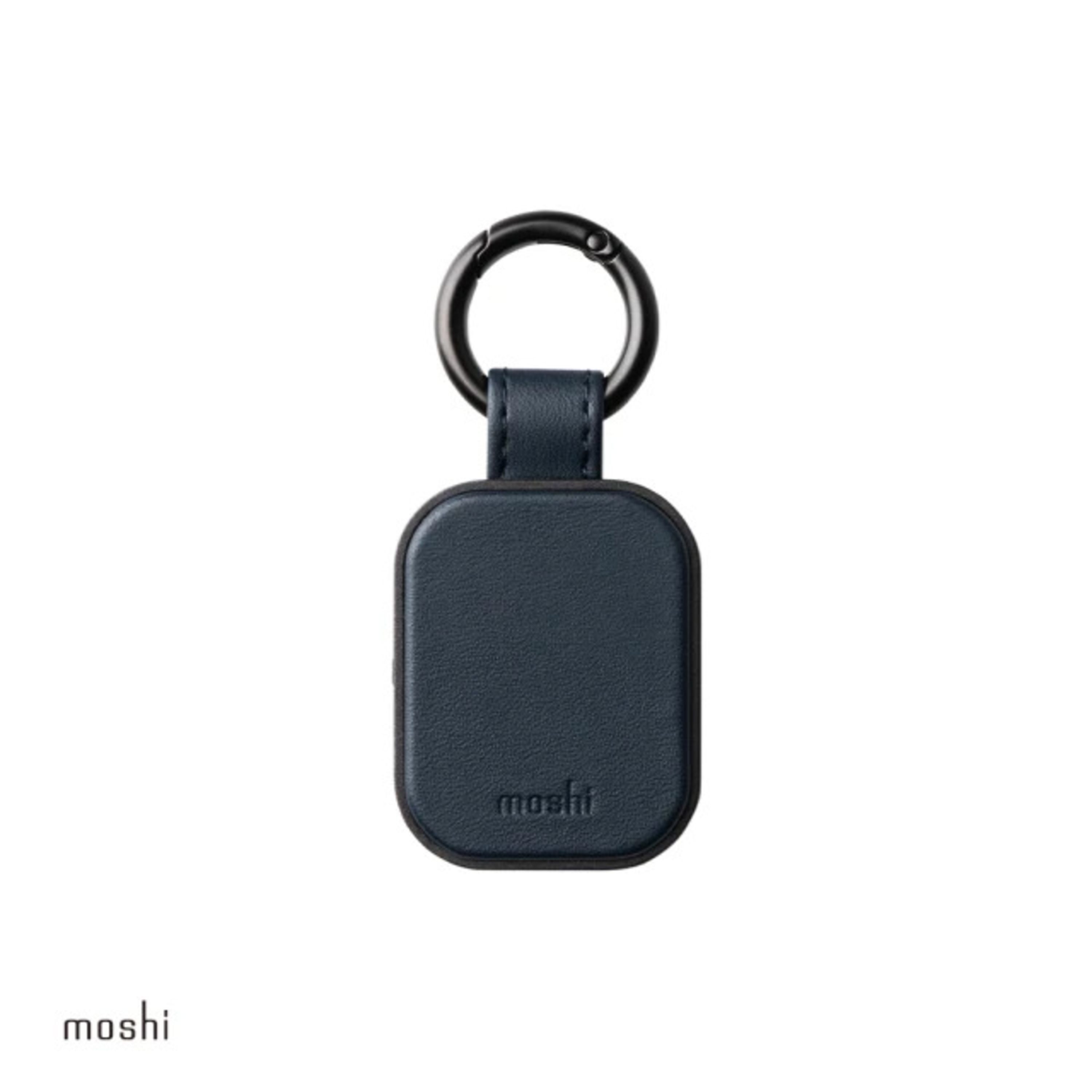【Moshi】Qulio 定位器-午夜藍(經 Apple Find My 認證，兼容性：僅適用於 iOS 14.5以上之版本)