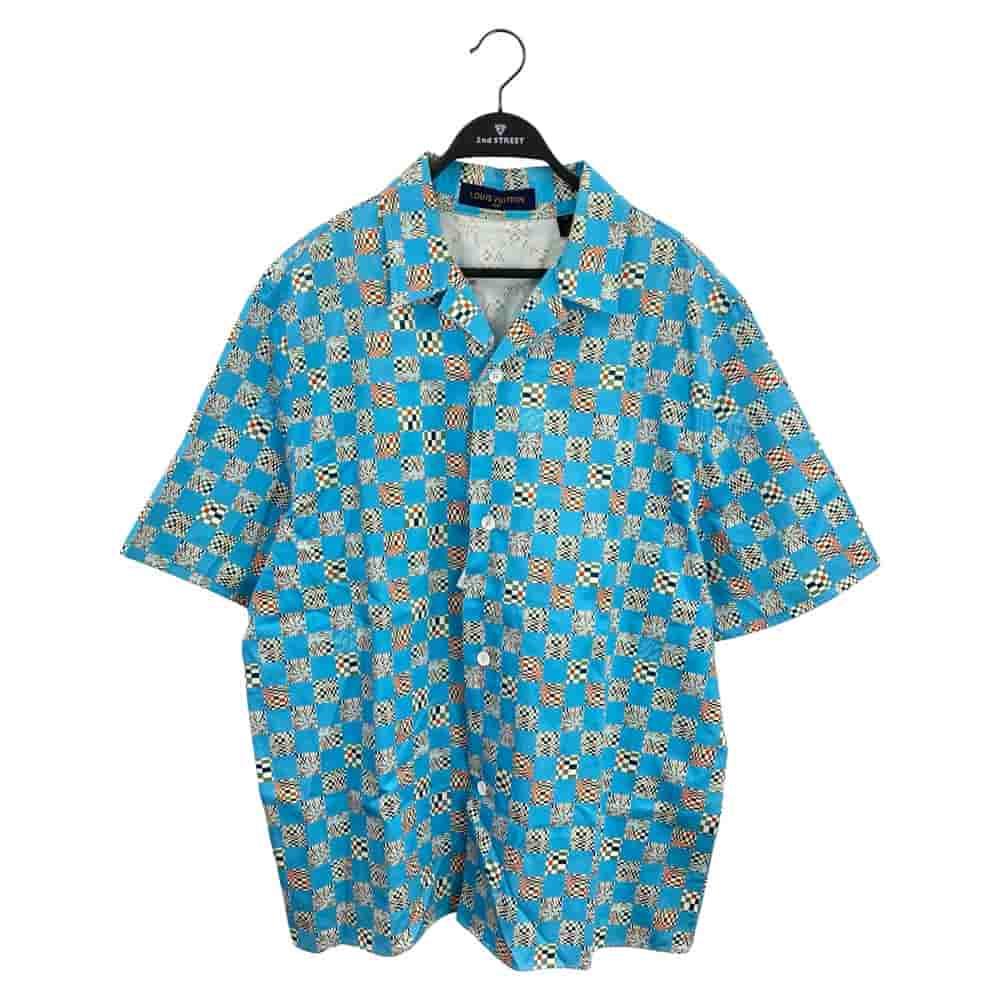 【忠孝復興店】LOUIS VUITTON/短袖襯衫/XL/RM211 ZYT HKS71W