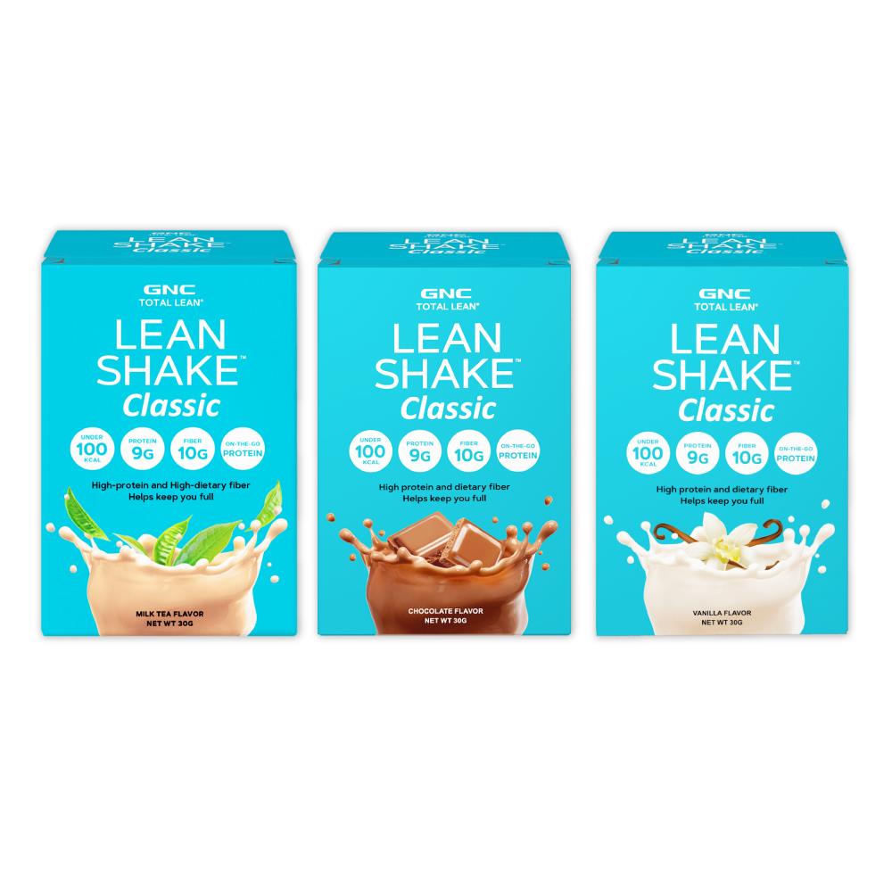 TOTAL LEAN®  經典纖窈奶昔 奶茶風味/香草風味/巧克力風味｜GNC TOTAL LEAN® Lean shake classic - Milk Tea/Vanilla/Chocolate