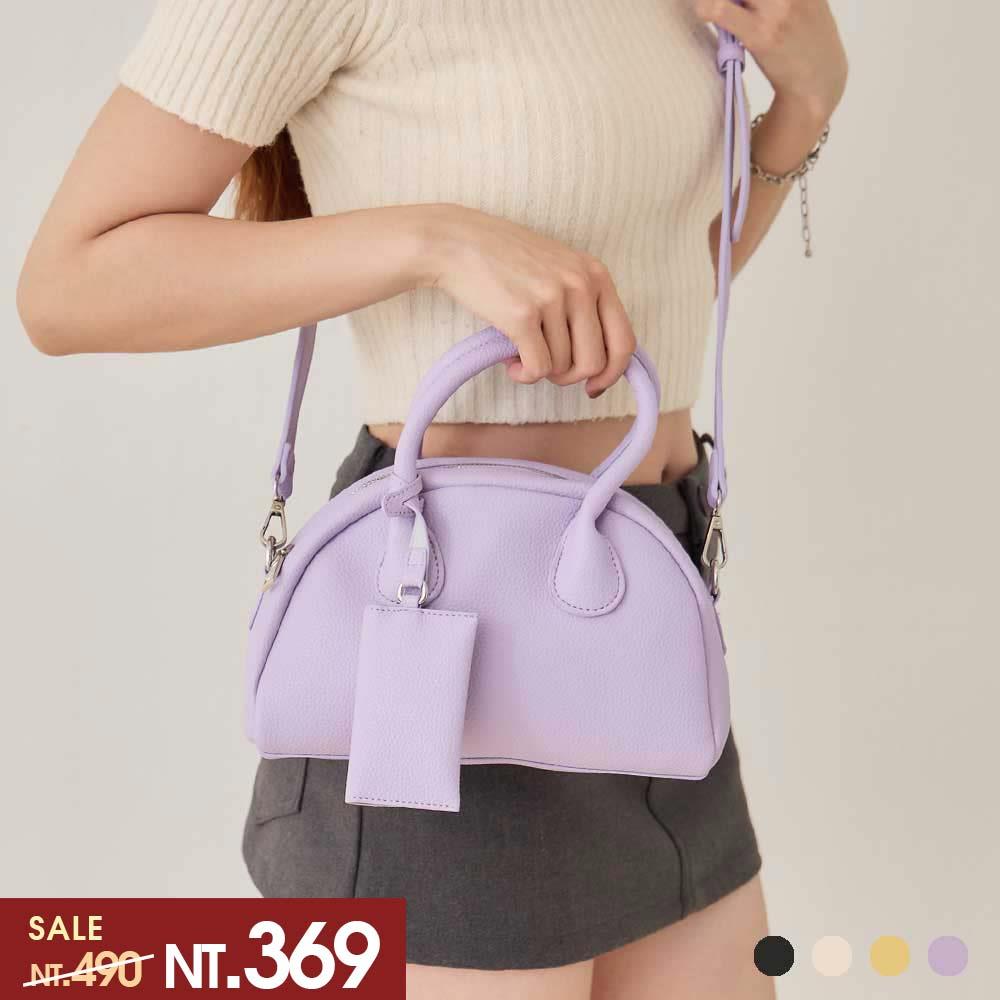 天藍小舖-輕復古手提/斜背半圓子母包-共4色-$490【A03032010】