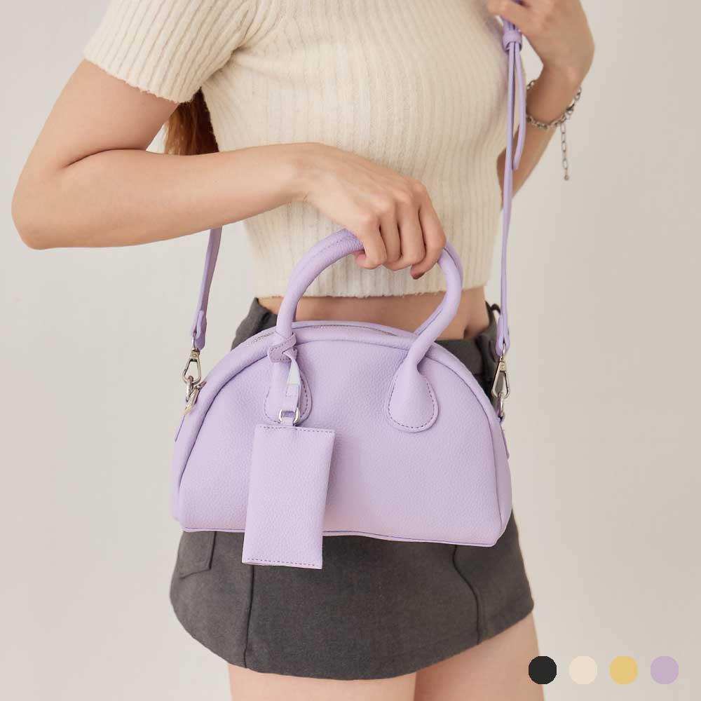 天藍小舖-輕復古手提/斜背半圓子母包-共4色-$490【A03032010】