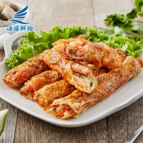 【海揚鮮物】滿滿系列-虎皮蝦捲(180g±10%)