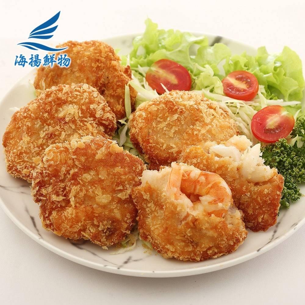 【海揚鮮物】滿滿系列-花枝蝦排(300g±10%)