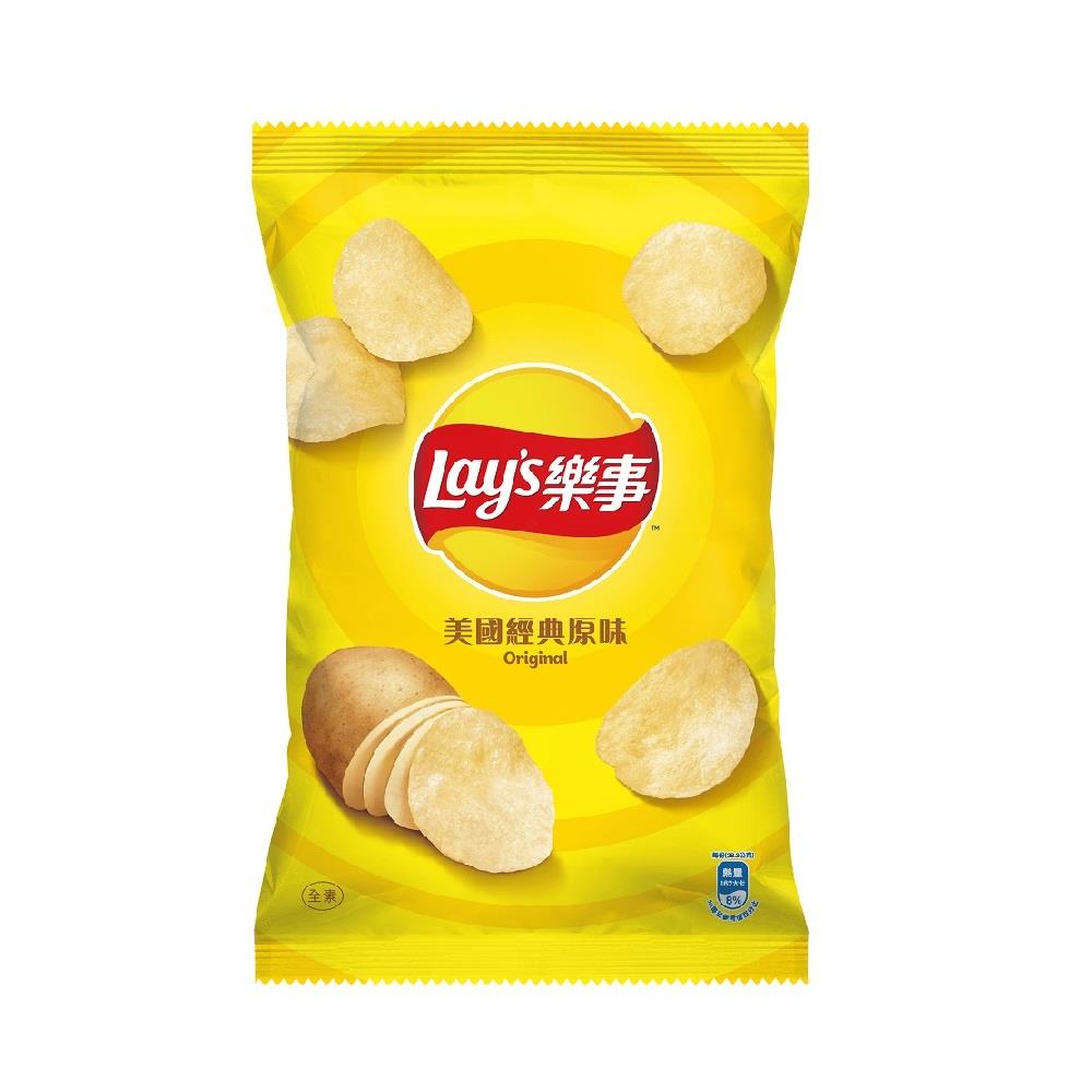 【樂事】箱)樂事經典原味洋芋片(59.5gx12)