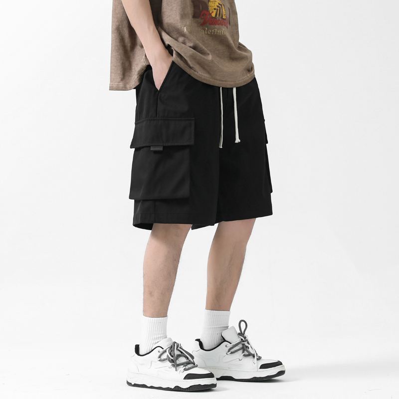 日系時尚工作短褲 男生短褲 五分褲 多口袋褲 美式潮流短褲【NZQDK25】